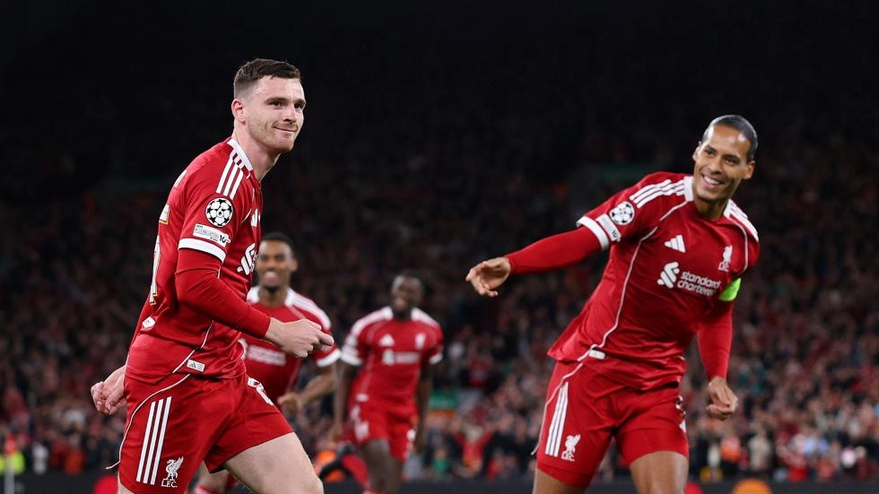 Andy Robertson: Give me the Puskas Award now!