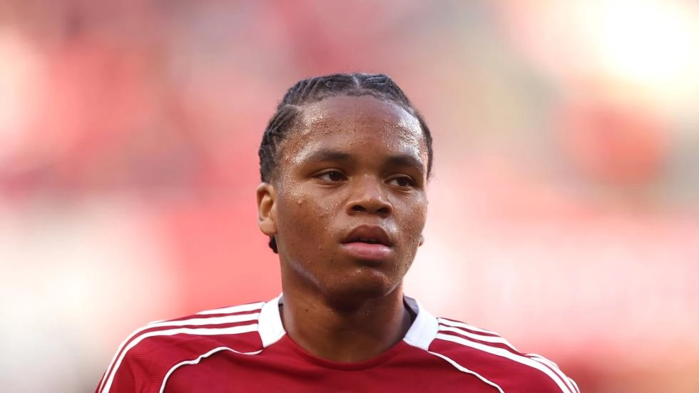 Rio Ngumoha makes England U19s debut