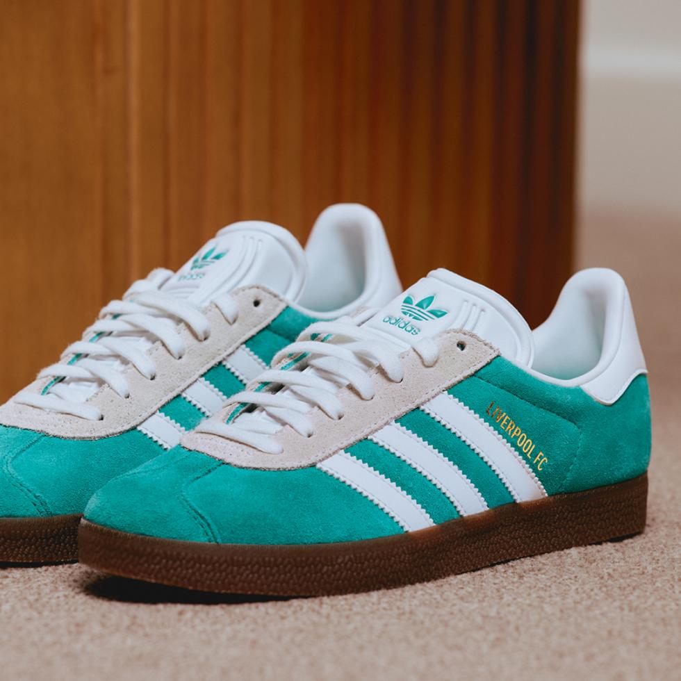 Out now: Liverpool FC x adidas Gazelle third-kit edition - Liverpool FC