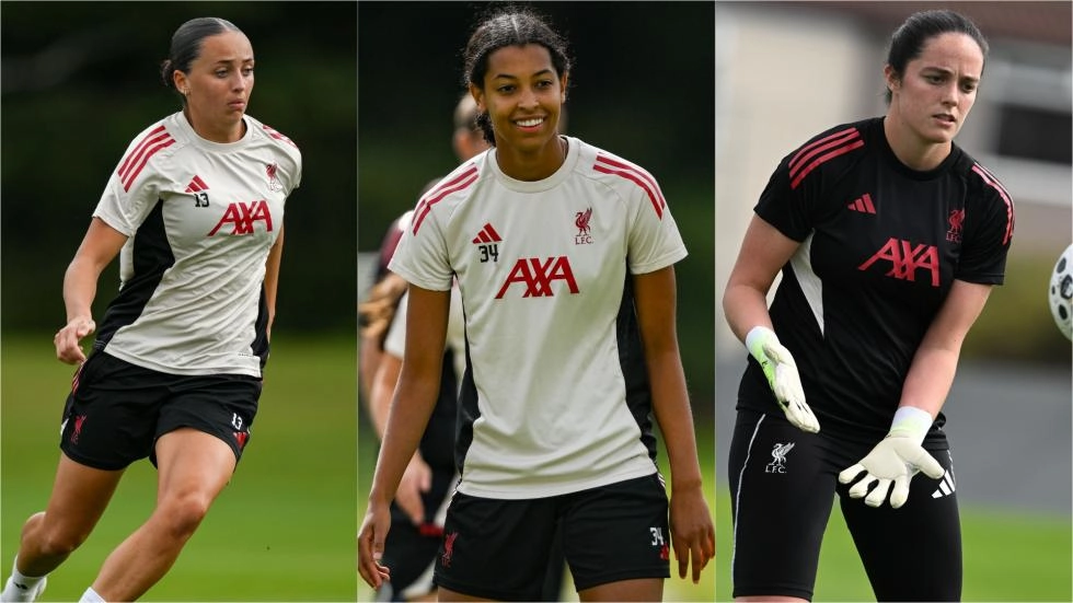 Liverpool FC Women trio called up for England U23s