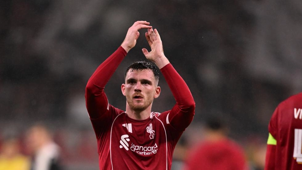 Andy Robertson explains 'pleasing factors' in Frankfurt - but gives Brentford warning
