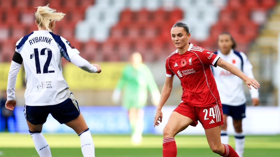 Liverpool beaten against Tottenham Hotspur in WSL