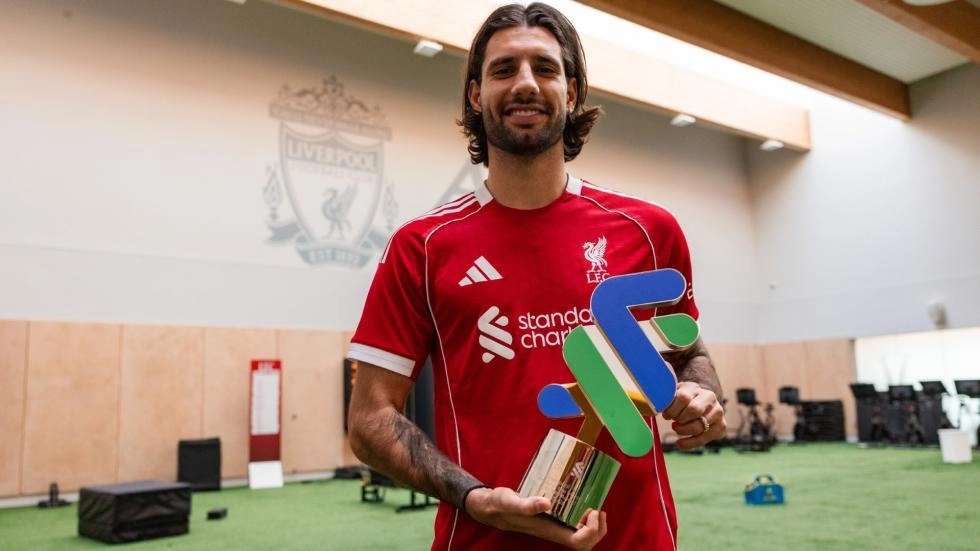 Dominik Szoboszlai wins second LFC Player of the Month award of the season