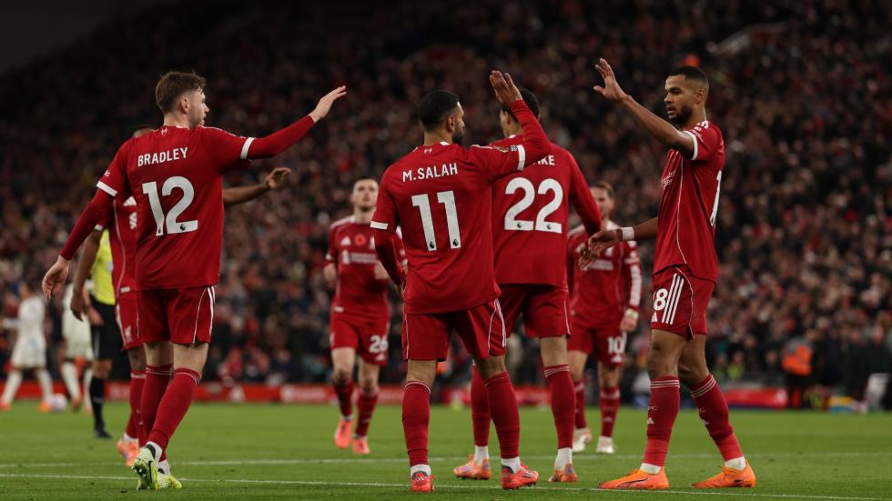 Salah and Gravenberch strike for Liverpool in Premier League win over Aston Villa - Liverpool FC