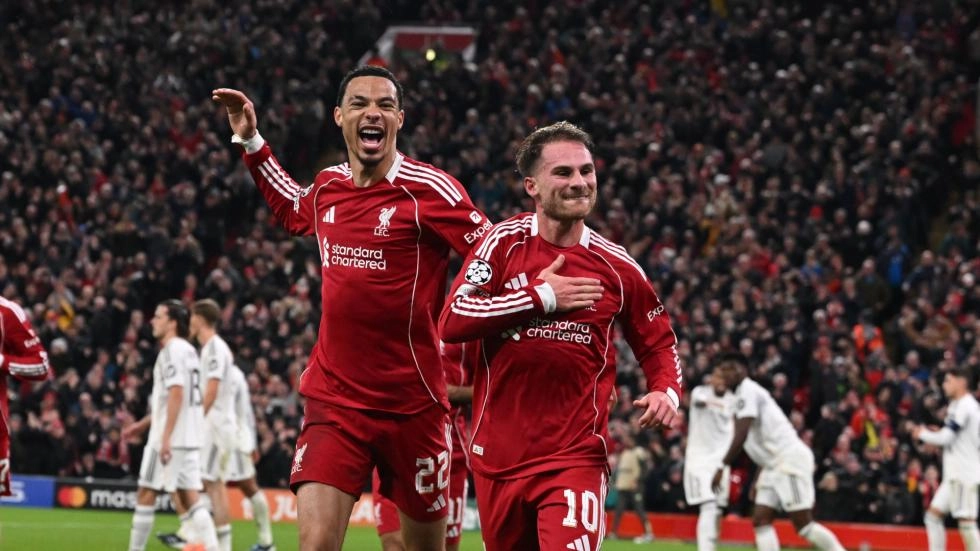 Mac Allister wins it as Liverpool defeat Real Madrid in Champions League