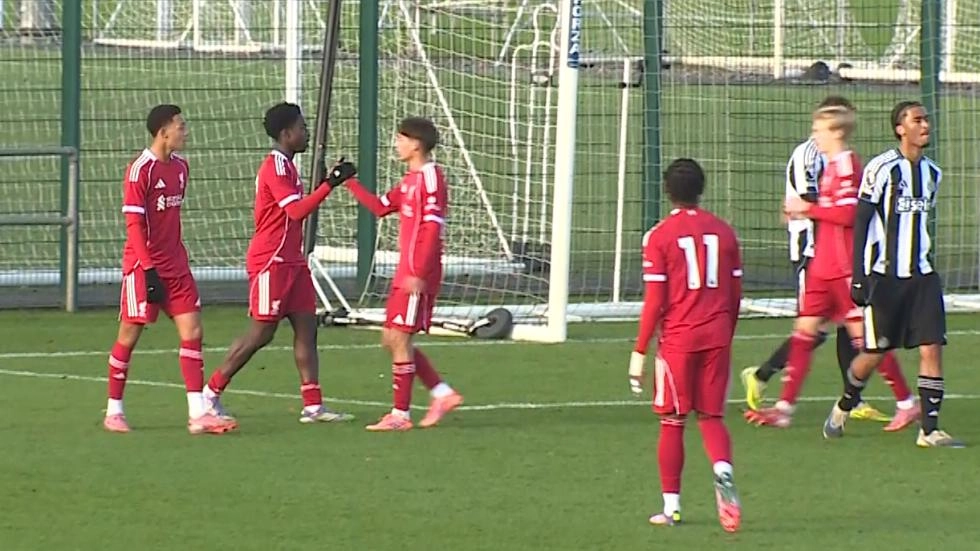 Newcastle 1-2 Liverpool: Watch U18 Premier League Cup highlights