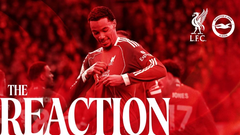 Podcast «La reacción»: escuche a Slot, Jones y más sobre la victoria de Brighton