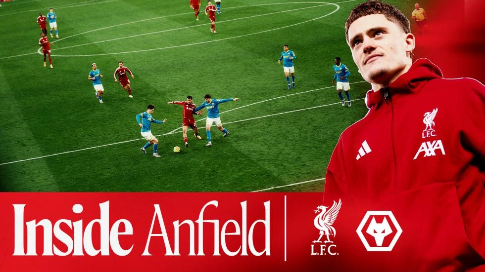 À Anfield : des vues inédites et des moments inédits de Liverpool 2-1 Wolves