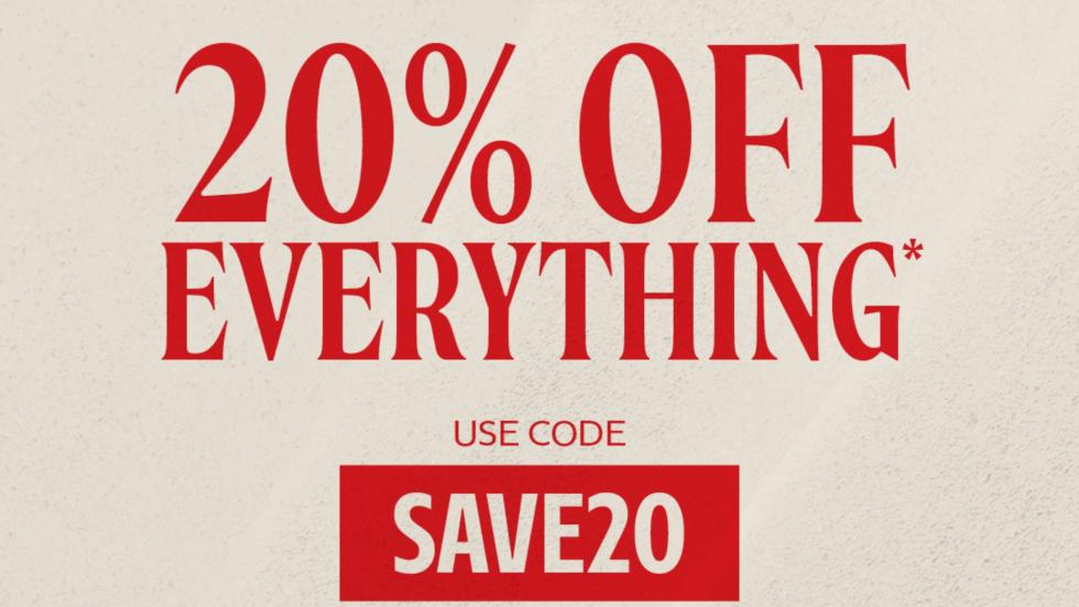 Kesempatan terakhir: Dapatkan diskon 20% semuanya dengan LFC Retail