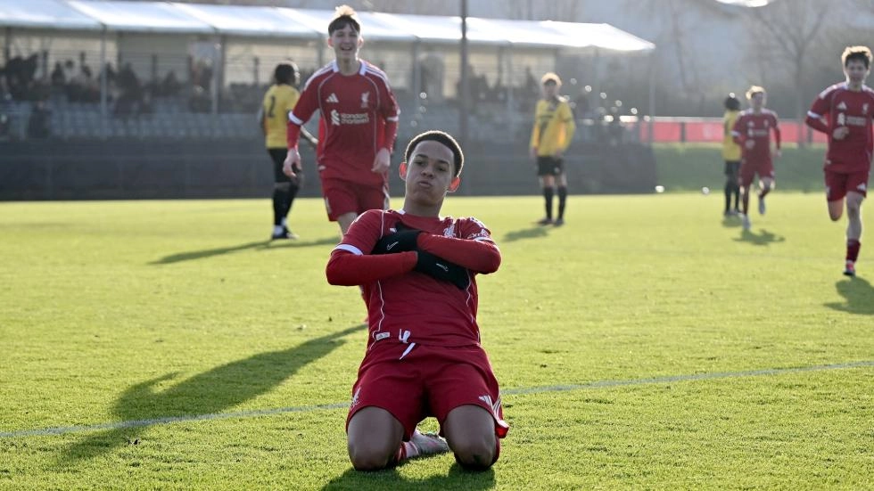 Regardez les buts de la riposte des U18 de Liverpool contre Stoke