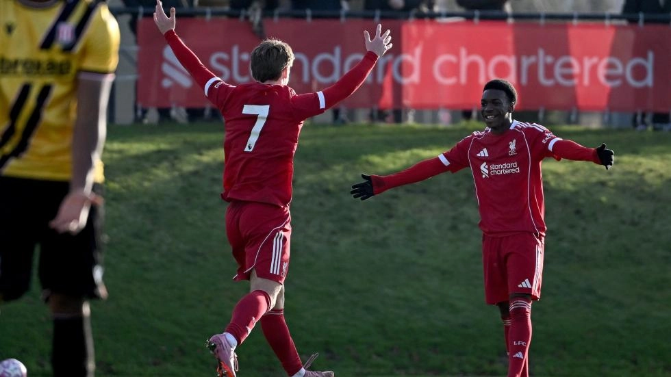 Sehen Sie sich die Highlights der U18 an: Liverpool - Stoke City 4:2