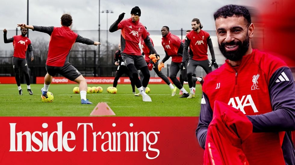 Free video: Inside Training - Liverpool undertake Kirkby workout pre-West Ham