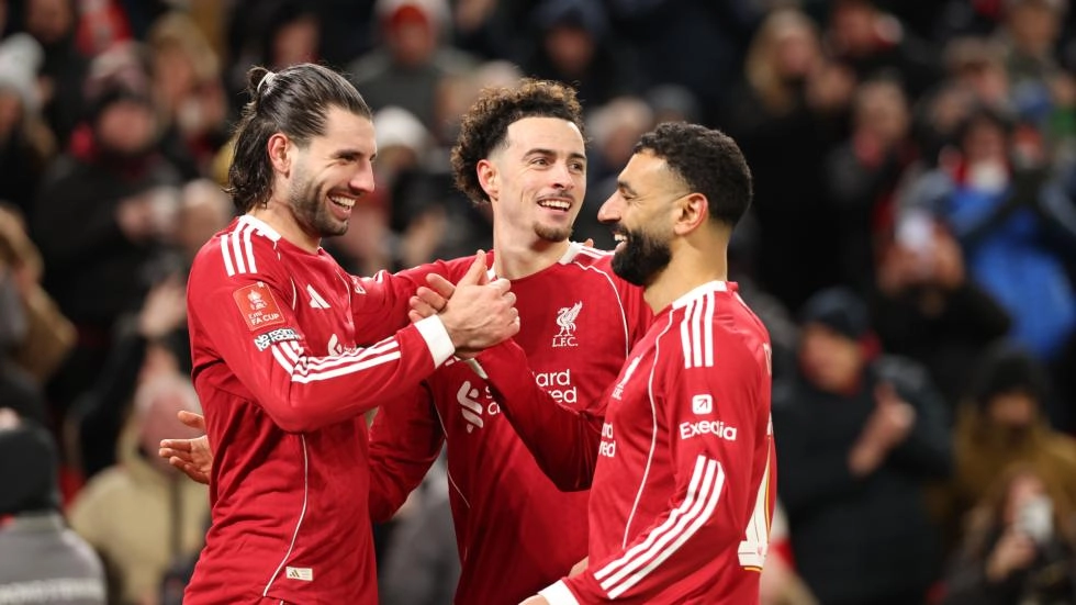 Liverpool 3-0 Brighton: Watch FA Cup highlights and full replay