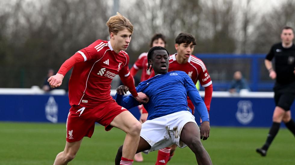 Laporan pertandingan U18: Liverpool menderita kekalahan telat oleh Everton dalam mini-derby