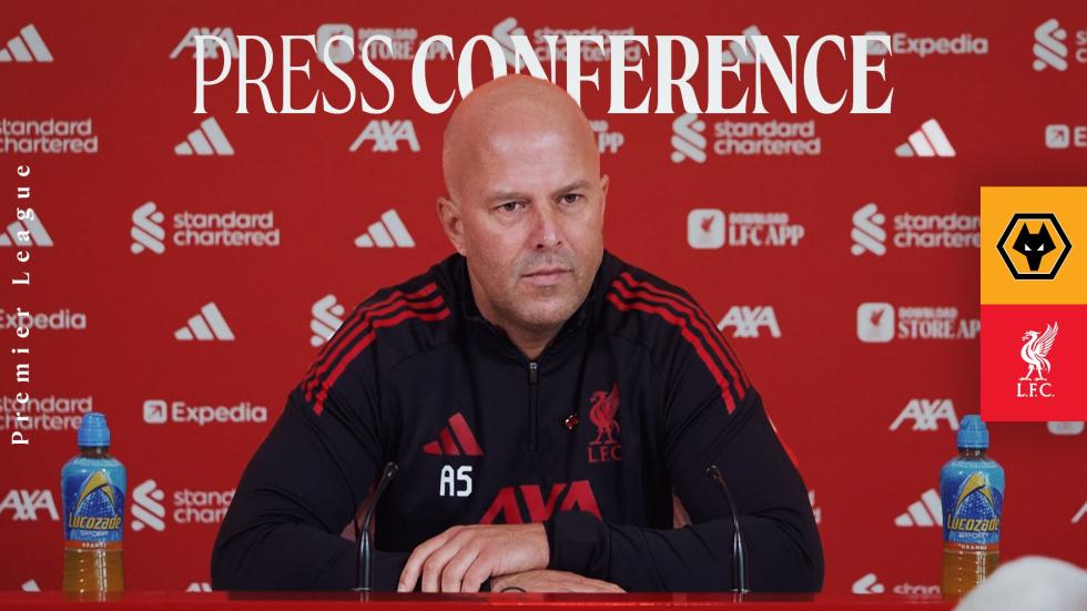 9 pagi GMT: Tonton konferensi pers pra-Wolves Arne Slot secara langsung