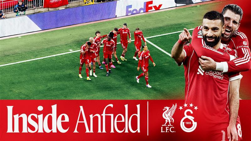 Di dalam Anfield: Liverpool 4-0 Galatasaray - di balik layar malam Eropa yang brilian