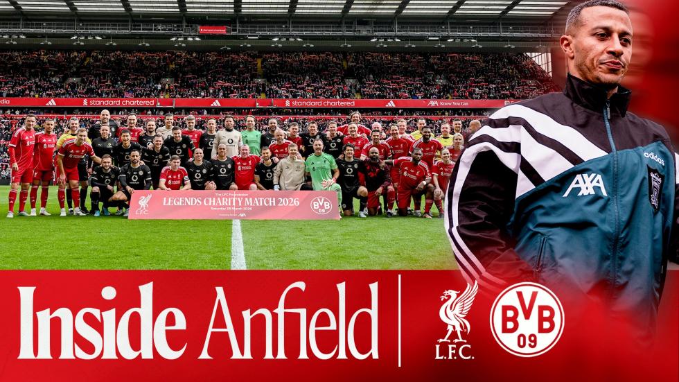 Di dalam Anfield: Di balik layar bentrokan LFC Legends dengan Borussia Dortmund