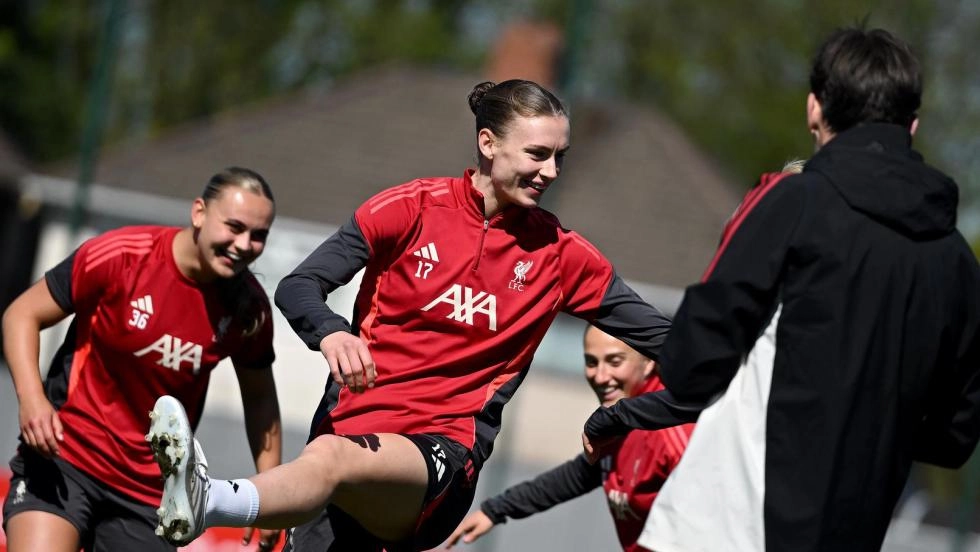 Trainingsfotos: Liverpools Bemühungen um die Ausrichtung von West Ham in der WSL