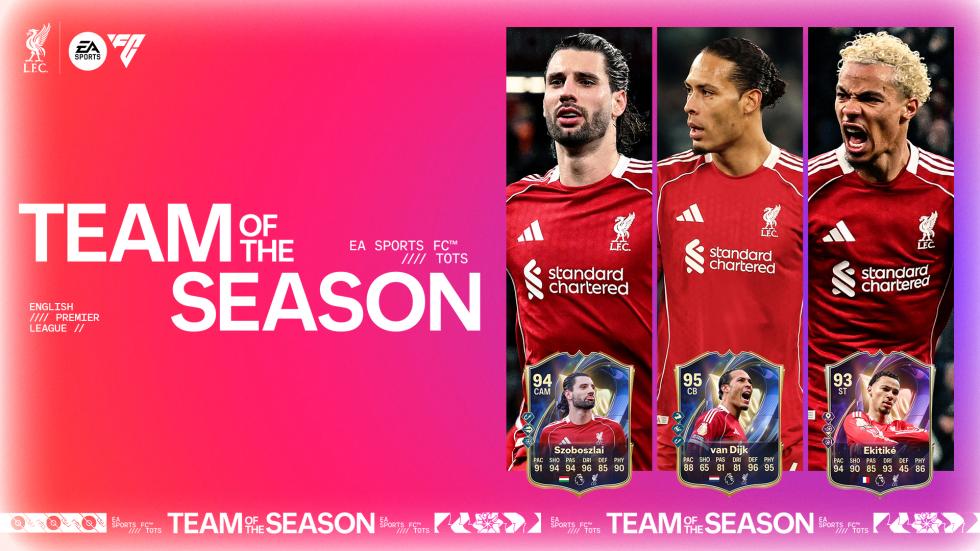 Szoboszlai, Ekitike dan Van Dijk masuk dalam Tim Liga Premier Musim Ini FC 26