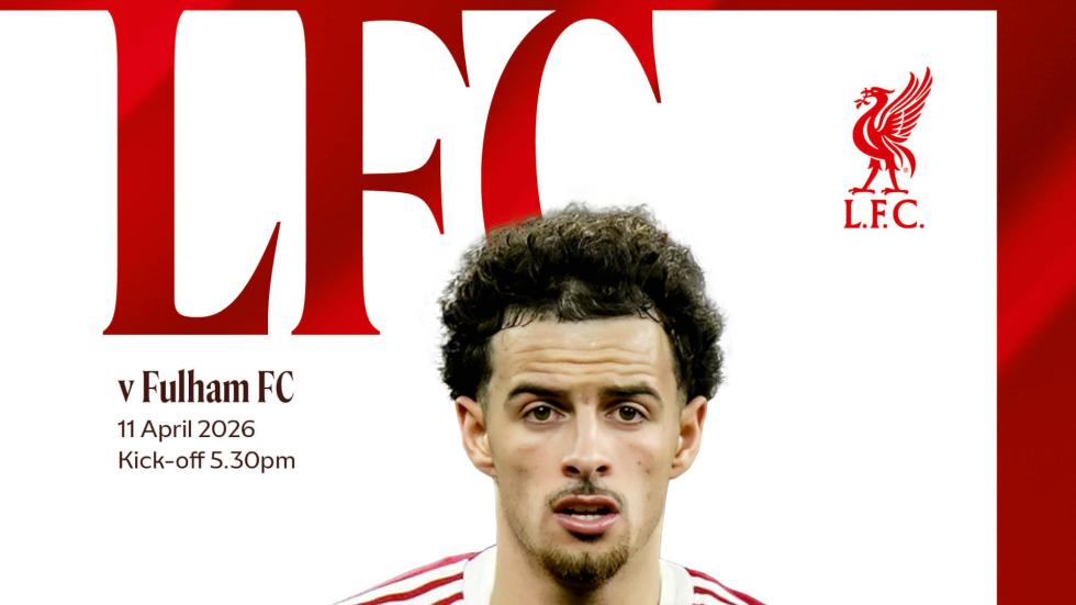 Dapatkan program pertandingan resmi Liverpool vs Fulham Anda