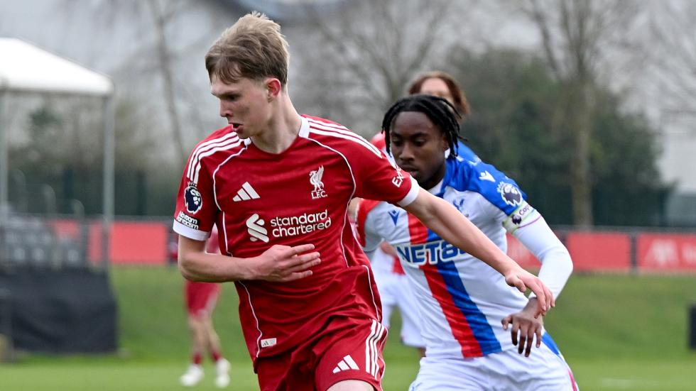 Minggu: Sepak bola U21 langsung - tonton Liverpool v Crystal Palace di play-off PL2