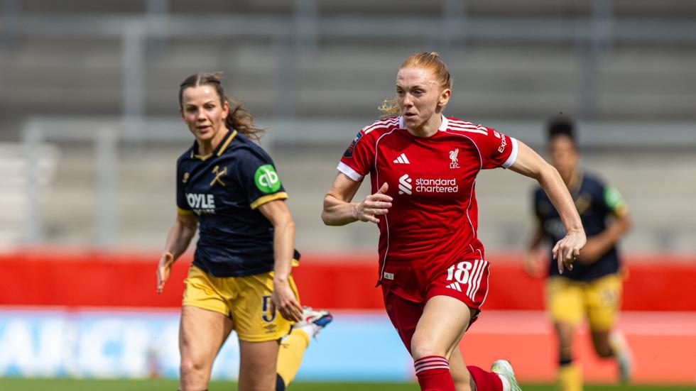 Liverpool dikalahkan 1-0 di kandang oleh West Ham di WSL