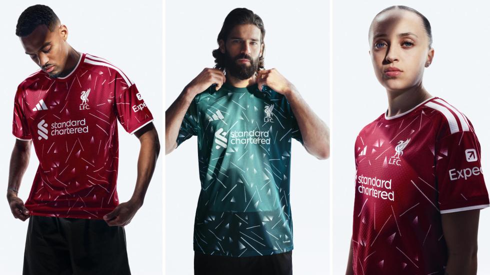 Foto: Pemain Liverpool model kit kandang adidas 2026-27 baru