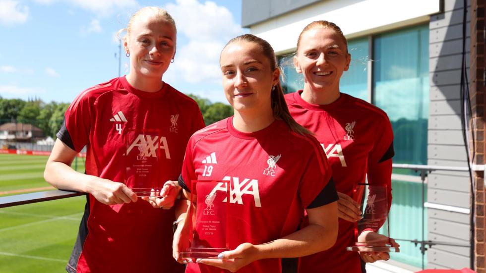 Fisk, Holland dan Maclean dianugerahi penghargaan akhir musim LFC Women