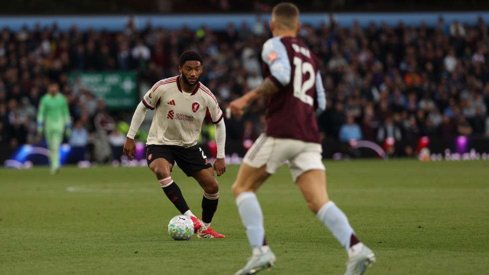 Joe Gomez merefleksikan kekalahan Liverpool di Villa Park