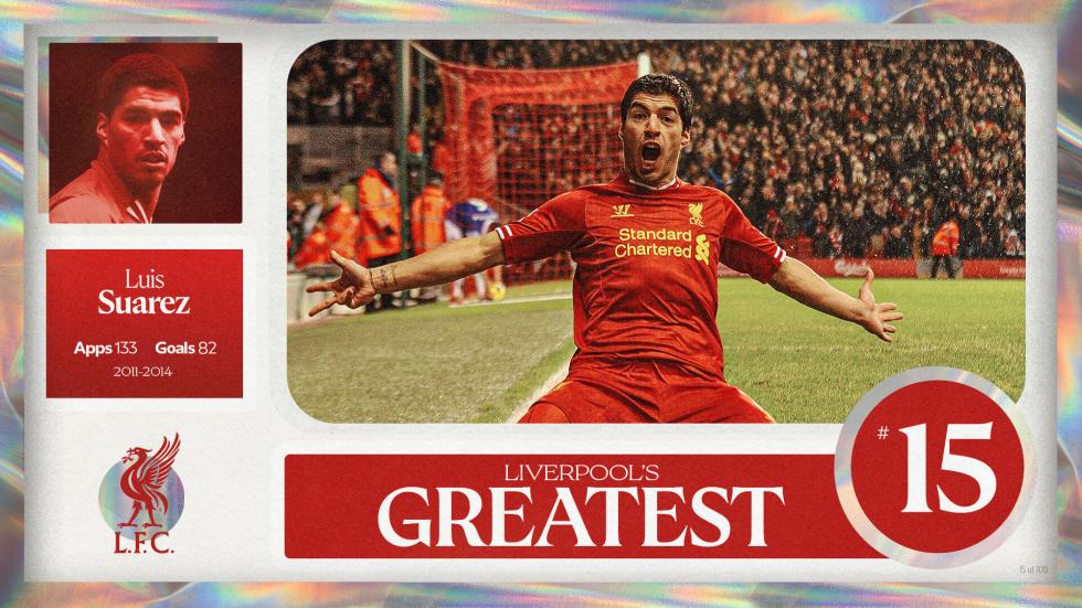 リバプール・グレイテスト-No.15: ルイス・スアレス - Liverpool FC