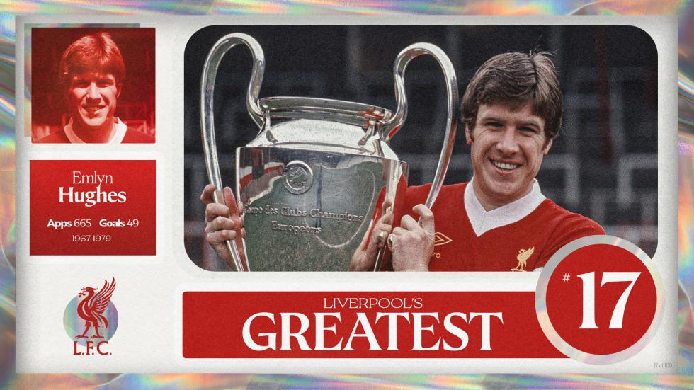Terhebat Liverpool - No.17: Emlyn Hughes