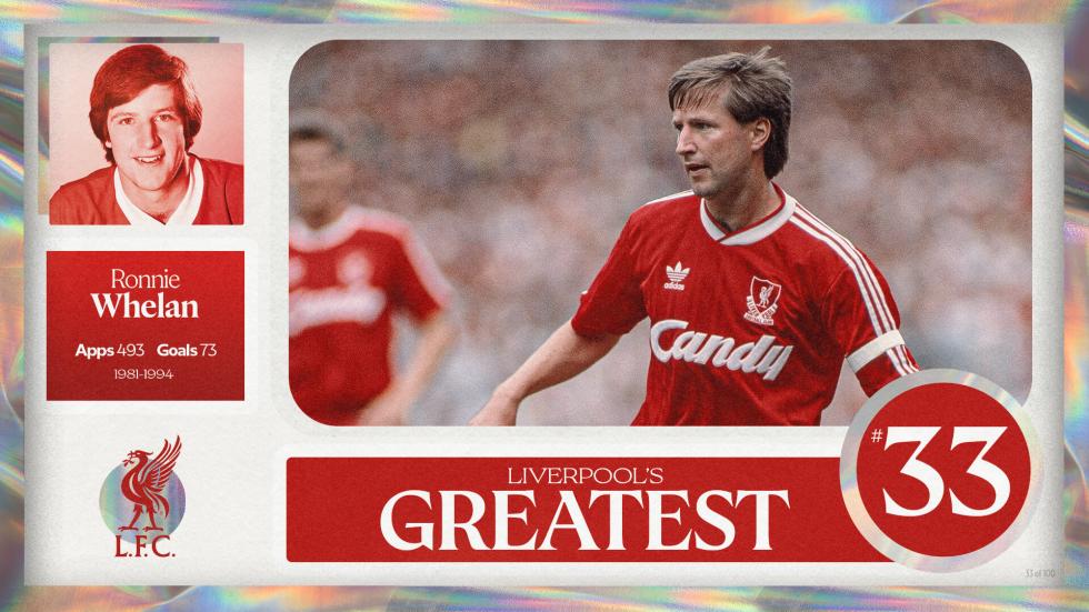 Terhebat Liverpool - No.33: Ronnie Whelan