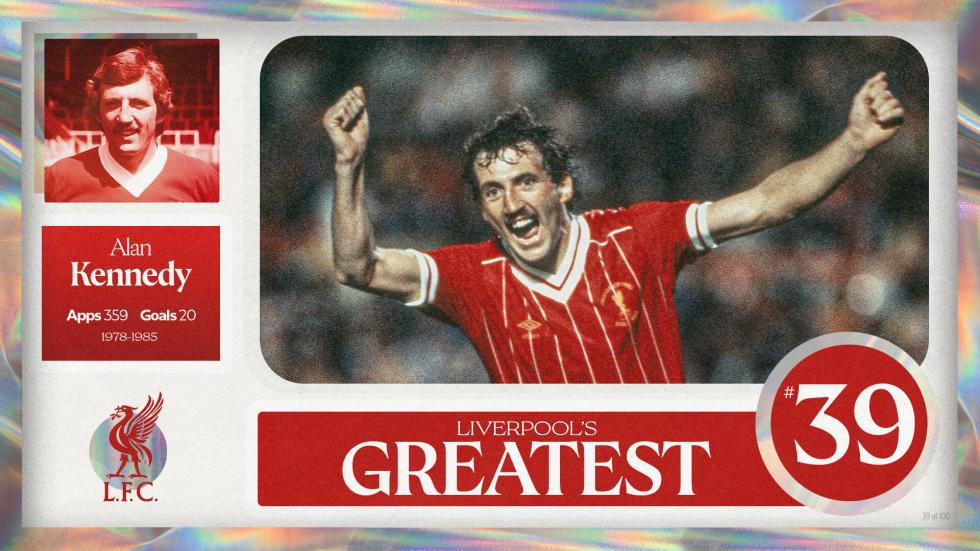 Terbesar Liverpool - No.39: Alan Kennedy