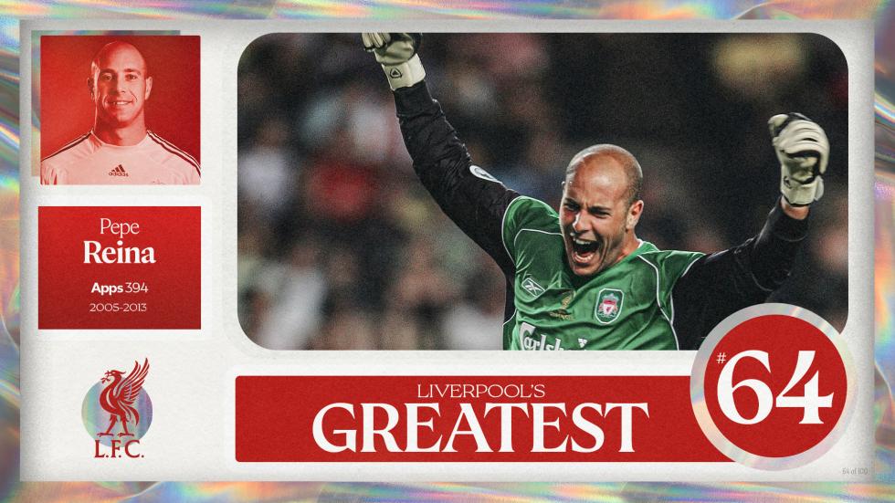 Terhebat Liverpool - No.64: Pepe Reina