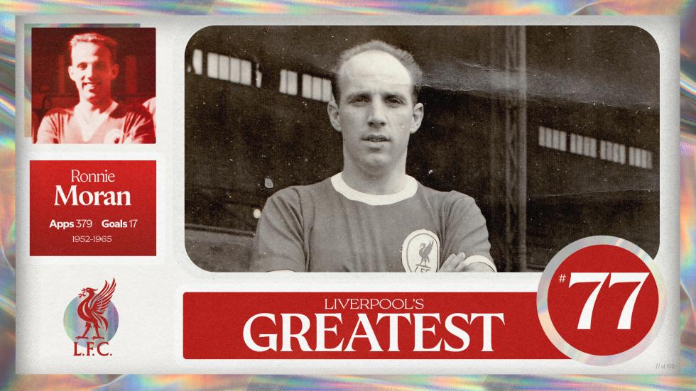 Terhebat Liverpool - No.77: Ronnie Moran