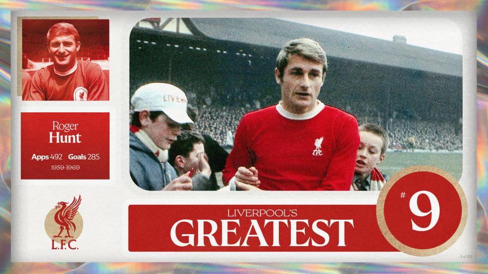 Terhebat Liverpool - No.9: Roger Hunt