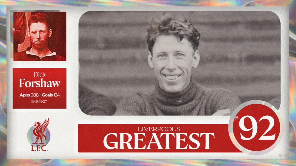 Terhebat Liverpool - No.92: Dick Forshaw
