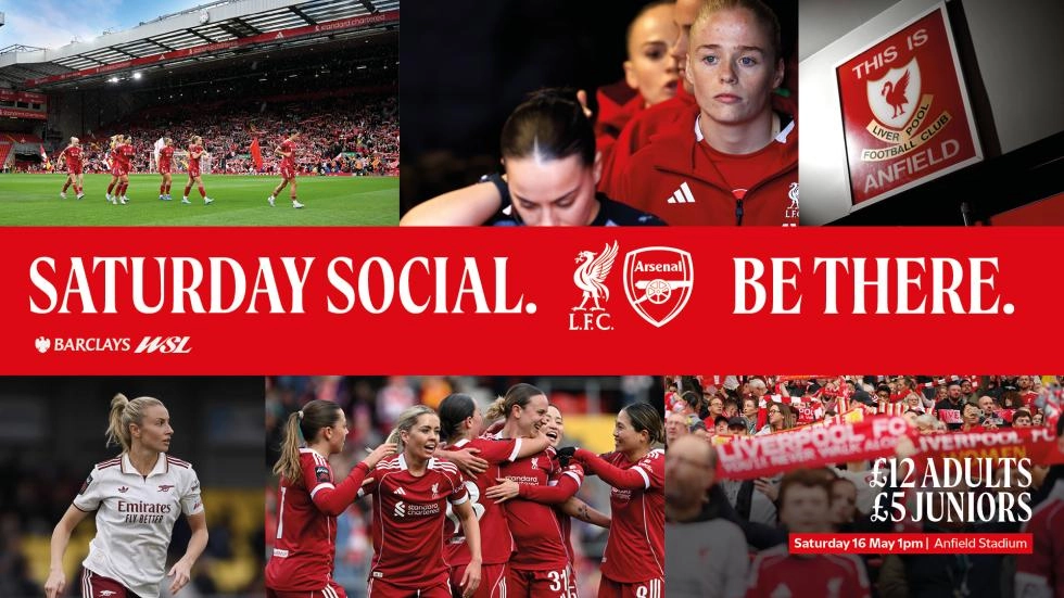 LFC Women launch 'Saturday Social' for Anfield fixture against Arsenal