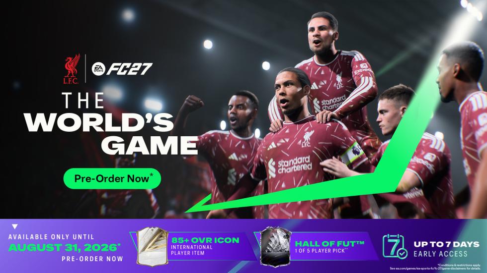 Pre-order EA SPORTS FC™ 27: Permainan Dunia