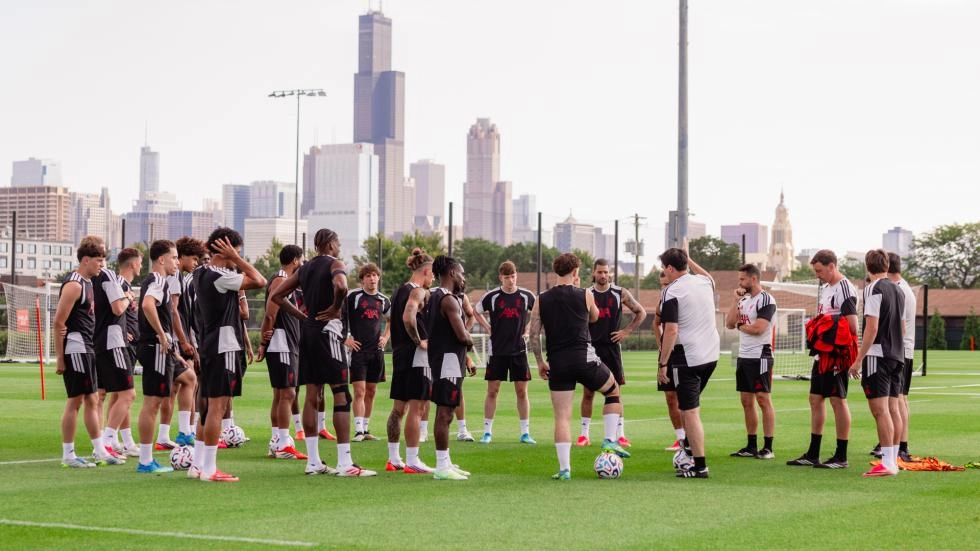 On demand: Watch Liverpool in pre-season training in Chicago