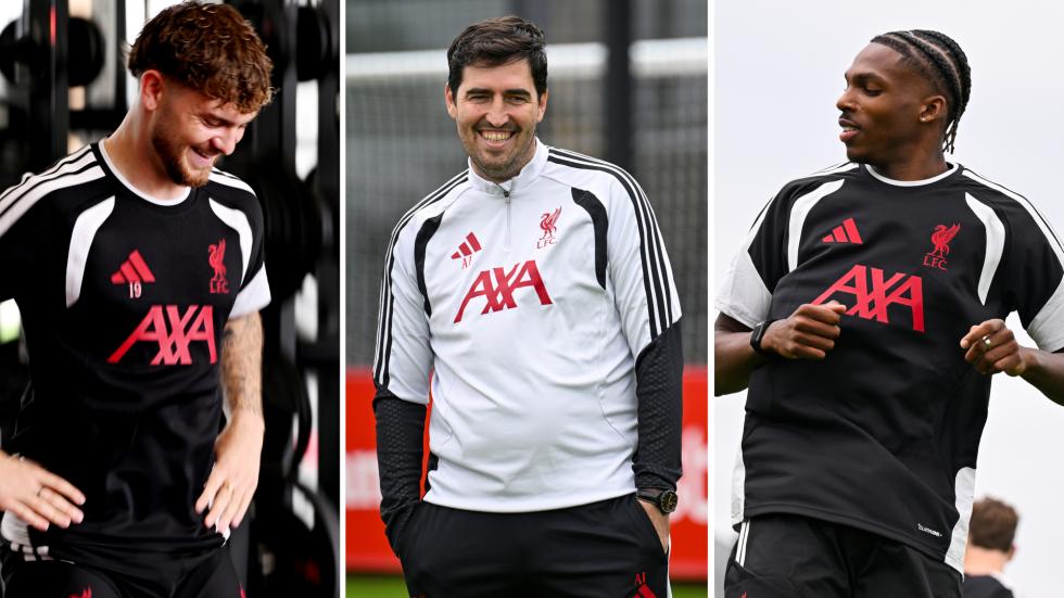 Foto: Elliott, Jacquet dan McConnell melaporkan menjelang pra-musim