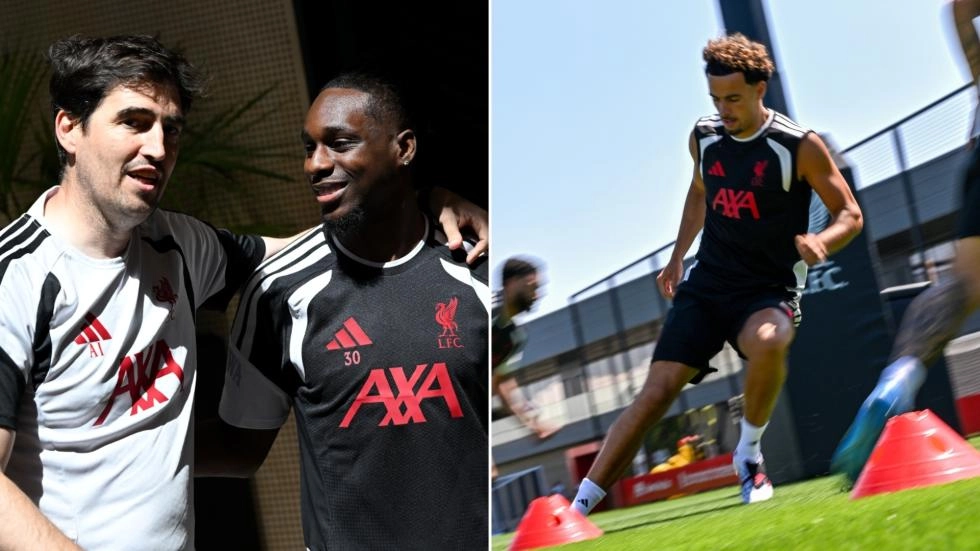 Photo gallery: Liverpool players return to start pre-season work