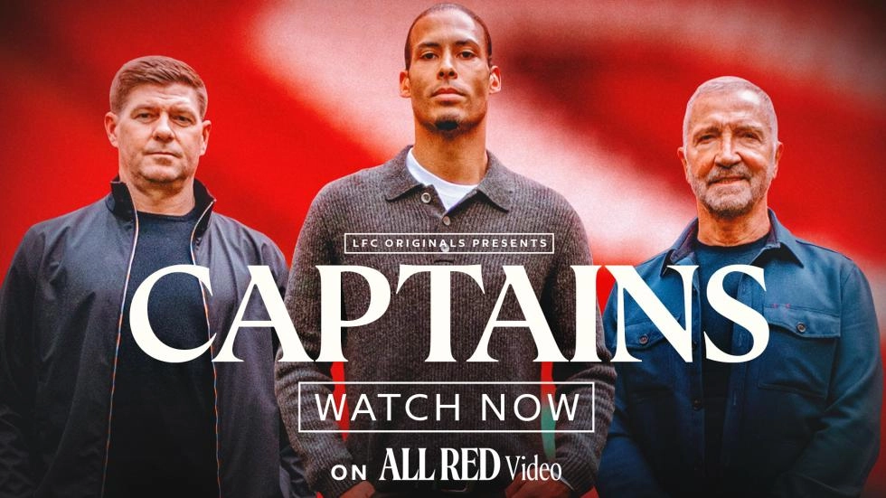 Watch now: LFC Original 'Captains' with Gerrard, Souness and Van Dijk