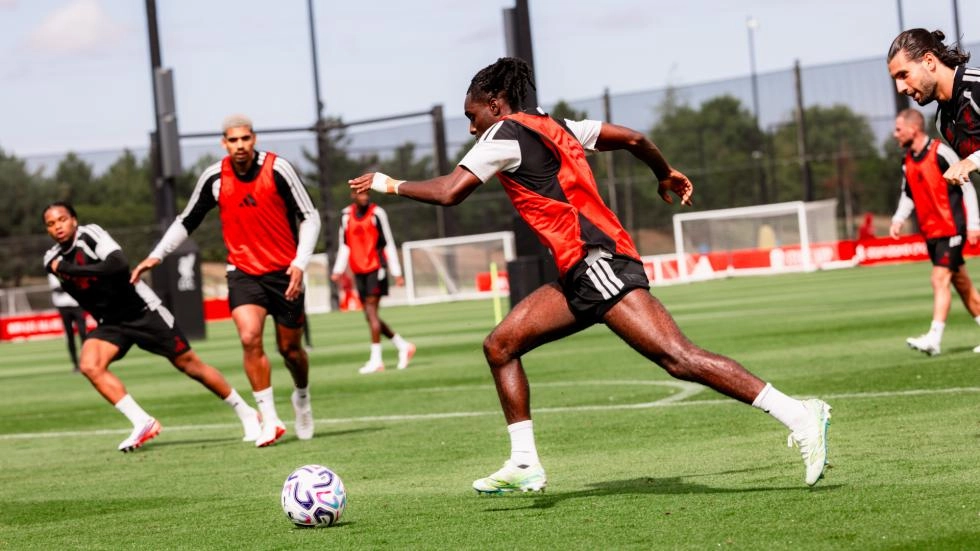 Live at 4.45pm BST: Watch Liverpool in Champions League training