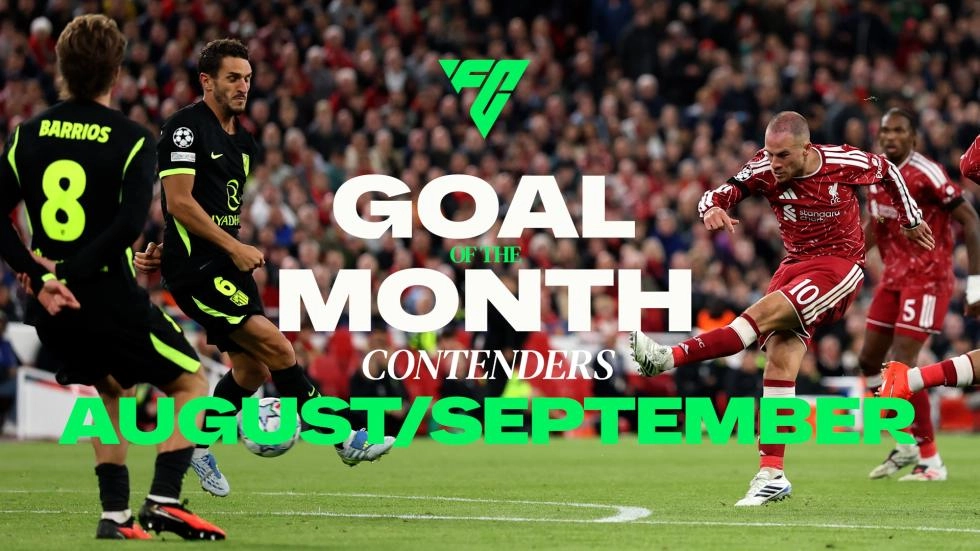 Vote now: 16 contenders in Liverpool's Goal of the Month poll