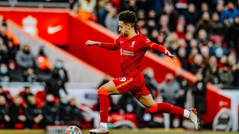 Kaide Gordon on his week of firsts, making the step up and learning from Mohamed Salah