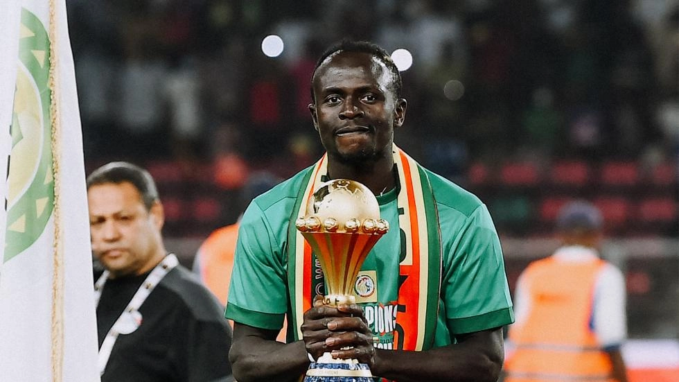 Sadio Mane named AFCON player of the tournament