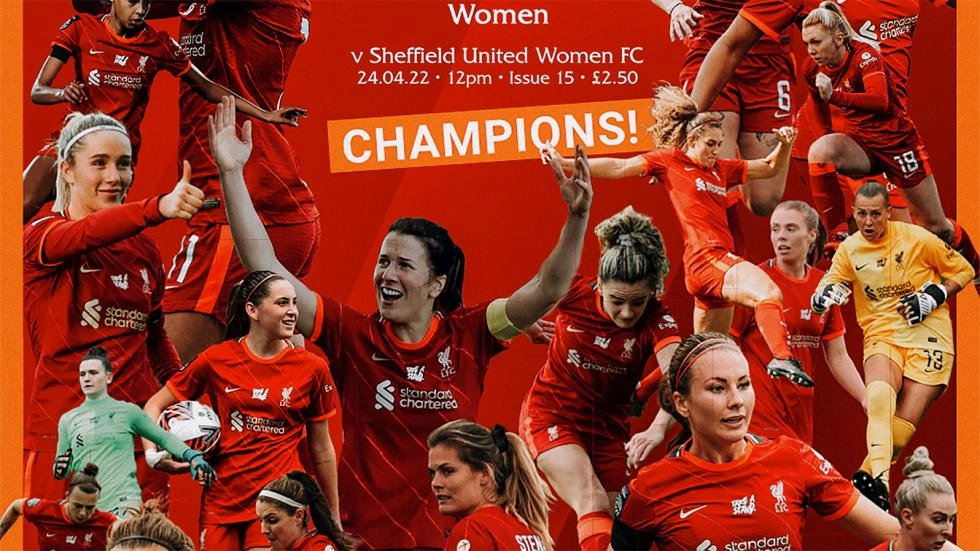 Get your LFC Women v Sheffield United programme today