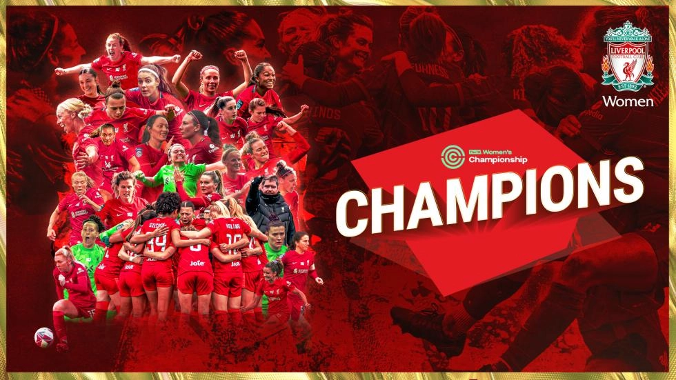 Liverpool FC Women champions range