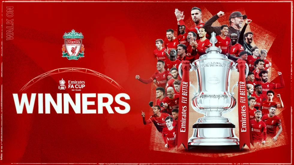Shop Liverpool FC's official FA Cup winners range